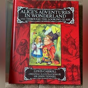 Beautiful Alice’s Adventures in Wonderland & Through the Looking Glass hardcover